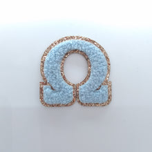Greek Letter Stick-On Patch - Omega