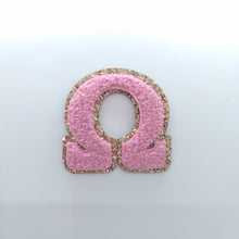 Greek Letter Stick-On Patch - Omega