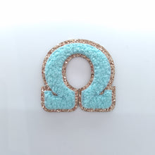 Greek Letter Stick-On Patch - Omega