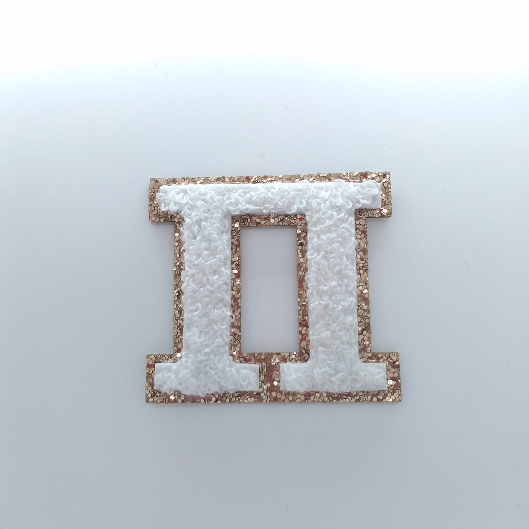 Greek Letter Stick-On Patch - Pi