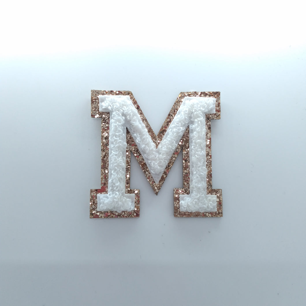 Greek Letter Stick-On Patch - Mu