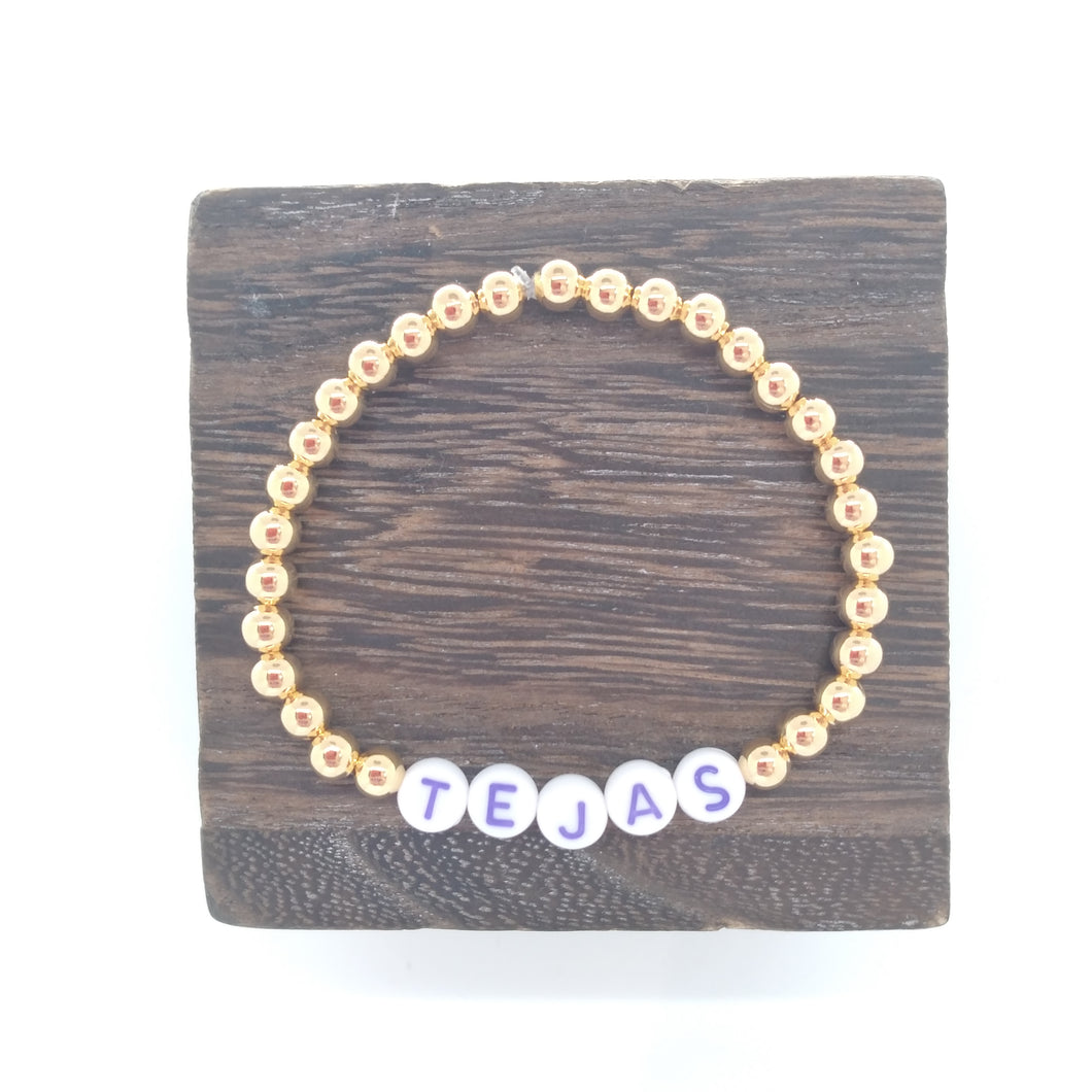 Camp Bead Bracelet - Tejas