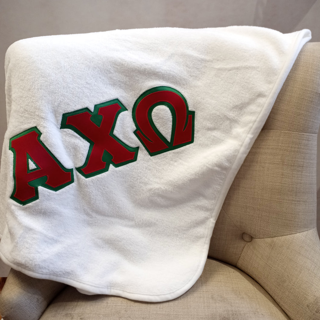 Sorority Plush Fleece Blanket