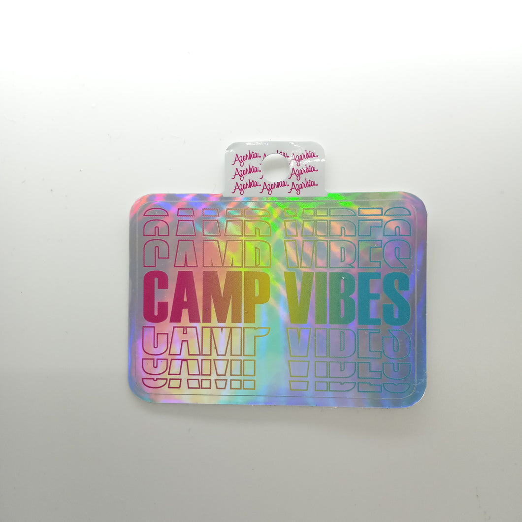 Camp Vibes Sticker