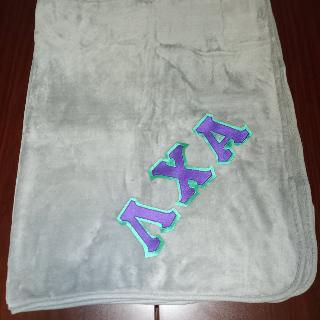 Plush Fleece Blanket - Lambda Chi Alpha