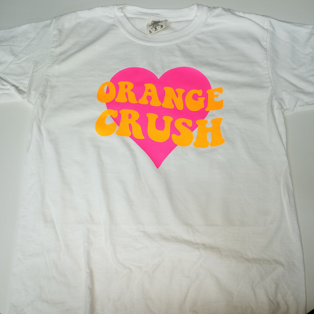 Camp Tee- Orange Crush