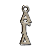 Small Vertical Letter Drop - Alpha Gamma Delta