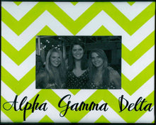 Frame with Printed Mat - Alpha Gamma Delta