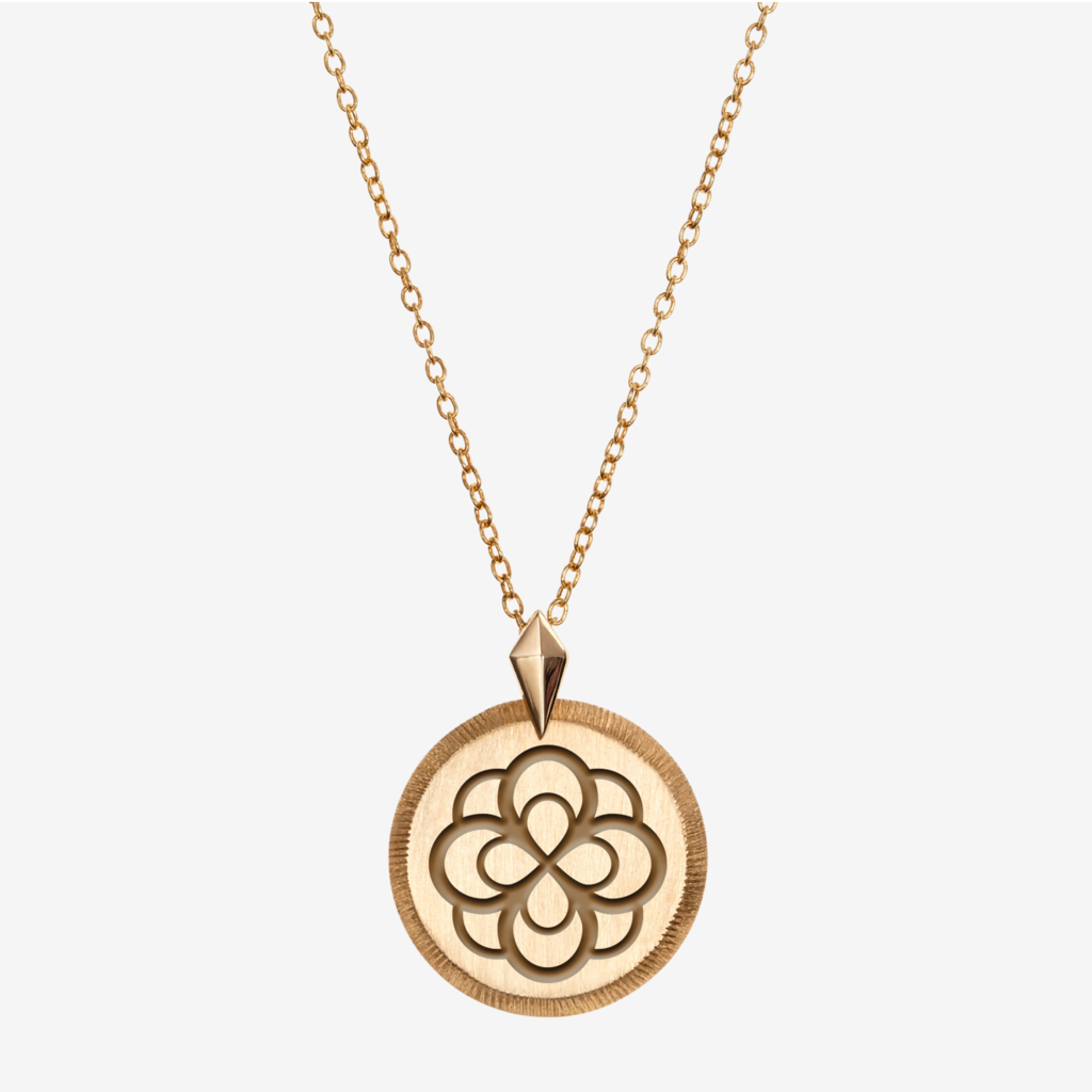 Alpha Omicron Pi Petite Florentine Crest