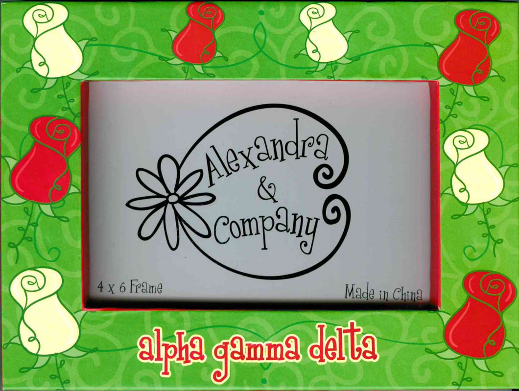 Mascot Frame - Alpha Gamma Delta
