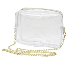 Clear Crossbody Bag - Clear