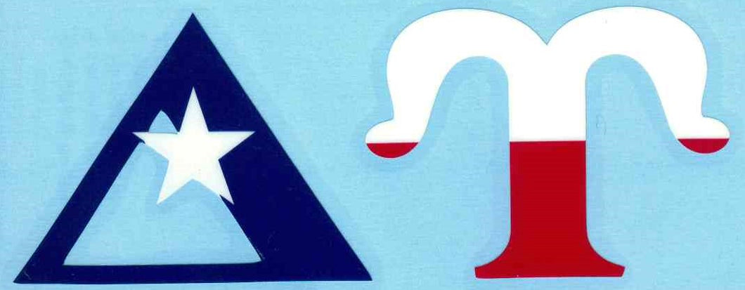 Texas Flag Car Decal - Delta Upsilon