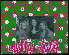 Frame with Printed Mat - Delta Zeta