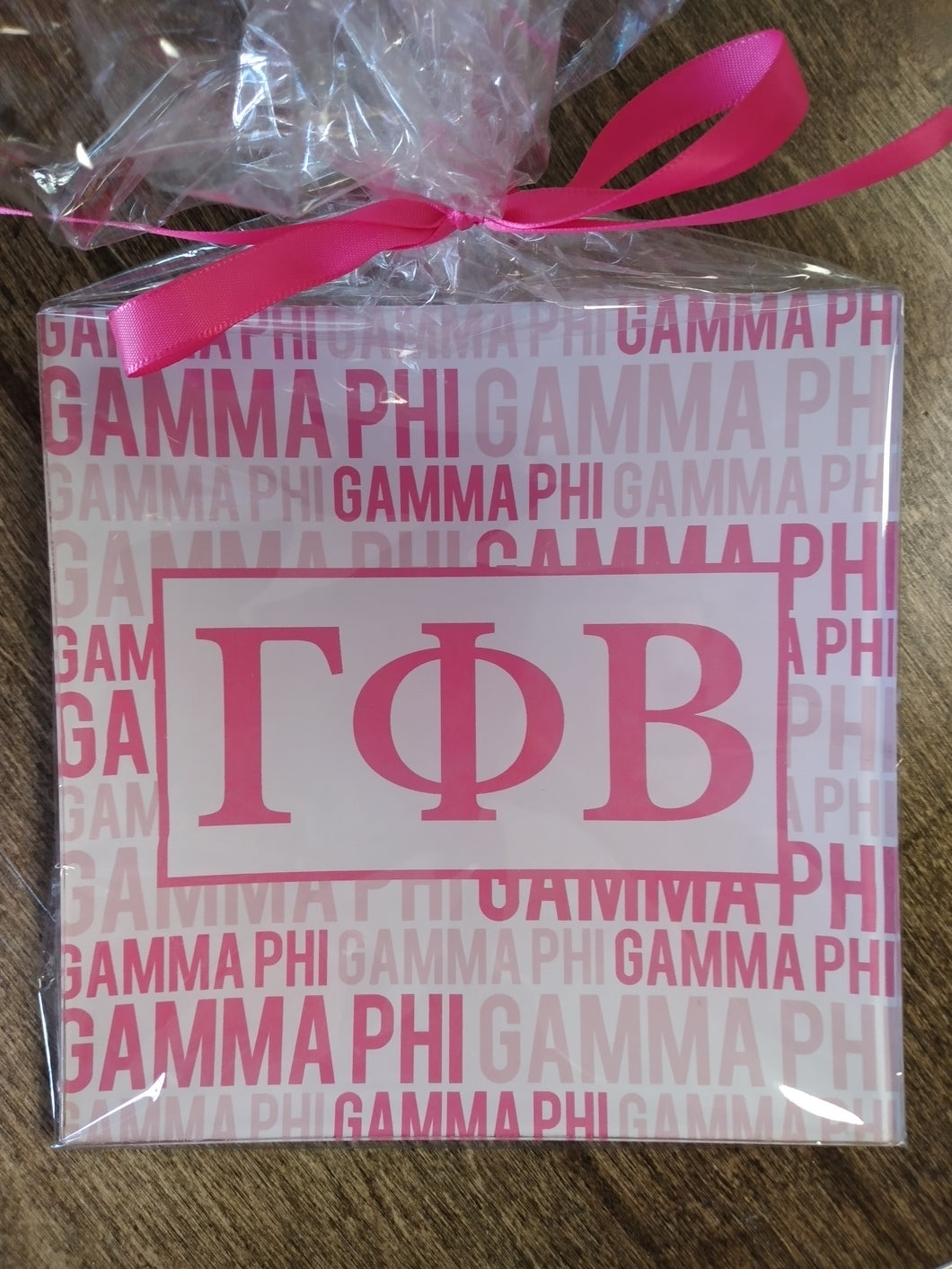 Decoupage Tray - Gamma Phi Beta