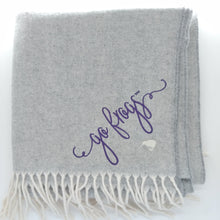 Herringbone Scarf- Go Frogs