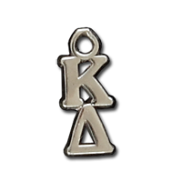 Small Vertical Letter Drop - Kappa Delta