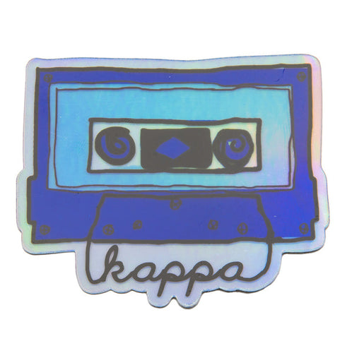 Holographic Cassette Decal- Kappa Kappa Gamma
