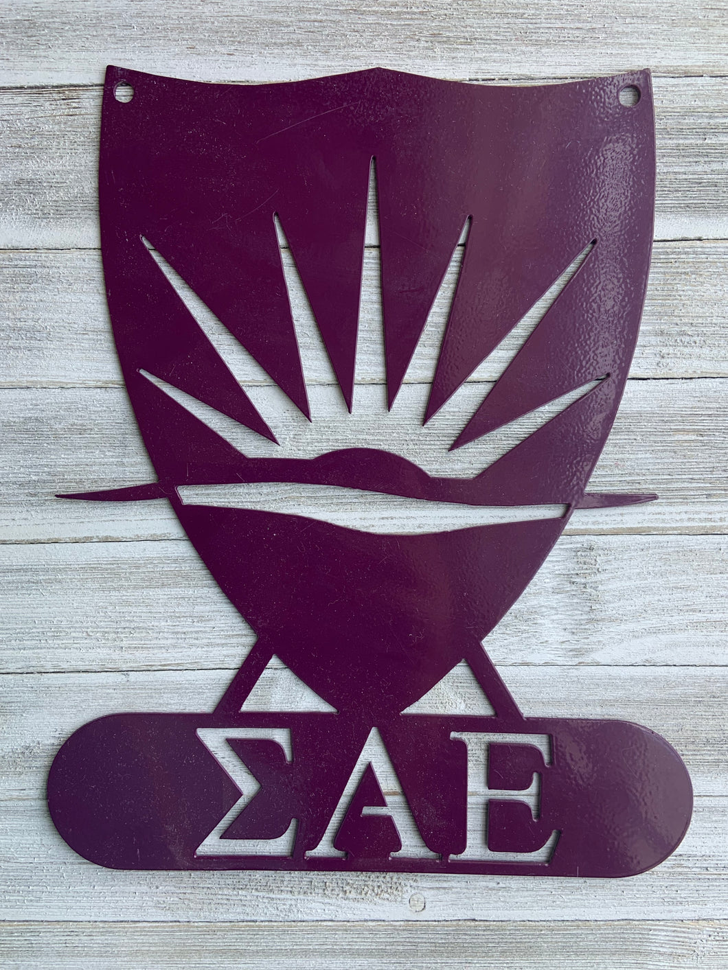 Metal Wall Decor - Sigma Alpha Epsilon