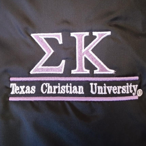 Charles River Rain Jacket - Sigma Kappa - Texas Christian University