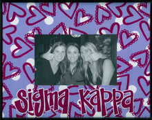 Frame with Printed Mat - Sigma Kappa