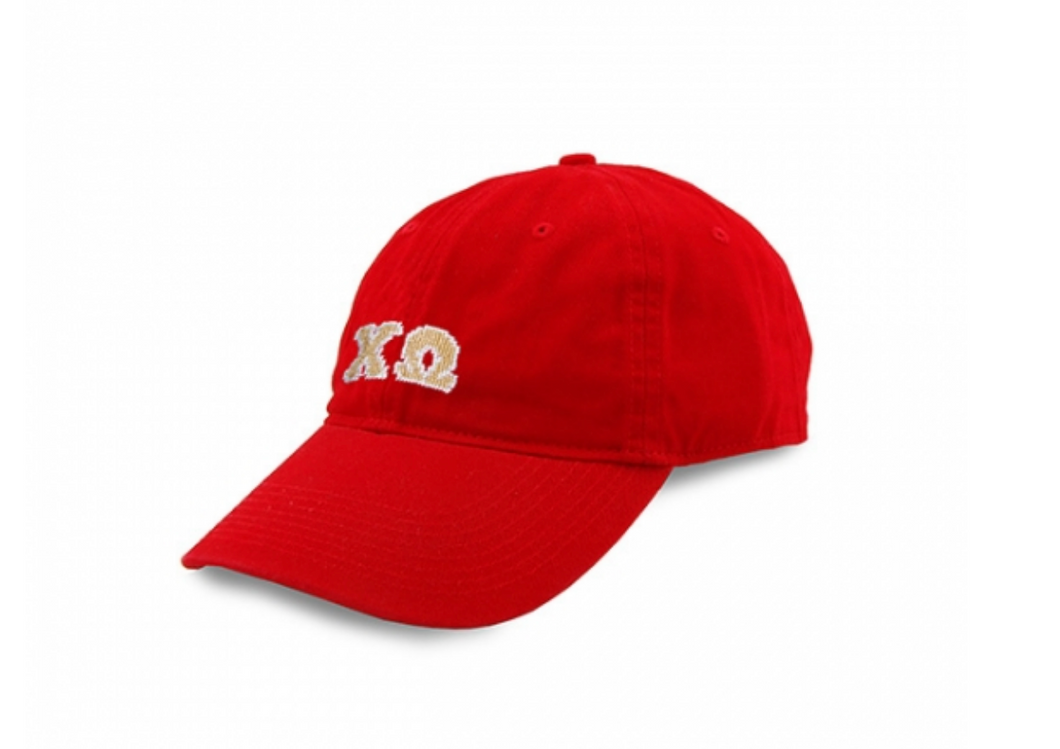 Needlepoint Hat - Chi Omega