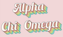 Retro Sorority Flag