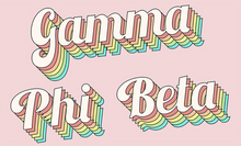 Retro Sorority Flag