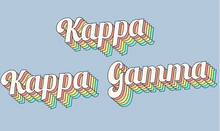 Retro Sorority Flag