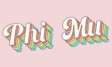 Retro Sorority Flag