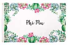 Sorority Succulent Flag