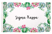 Sorority Succulent Flag