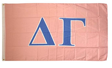 Classic Sorority Letter Flag