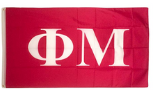 Classic Sorority Letter Flag