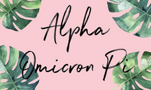 Sorority Palm Flag