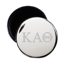 Circle Pin Box - Engraved Letters