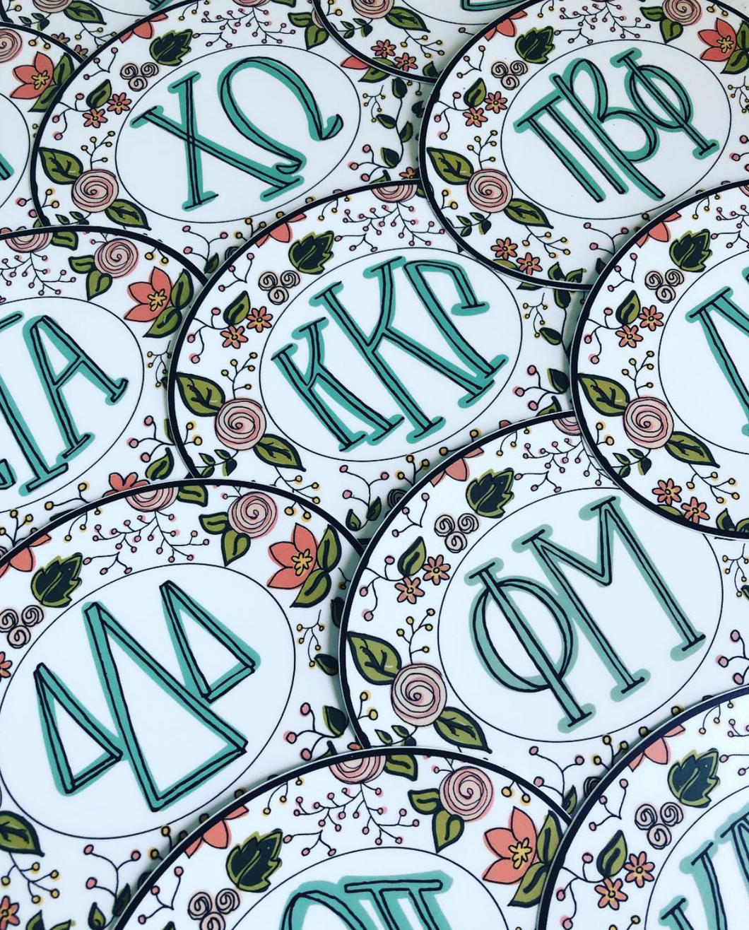 Original Greek Design Decal