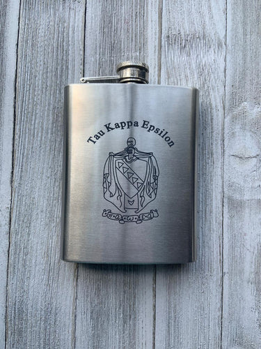 Metal Flask - Tau Kappa Epsilon
