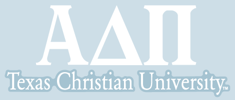 TCU Car Decal - Alpha Delta Pi