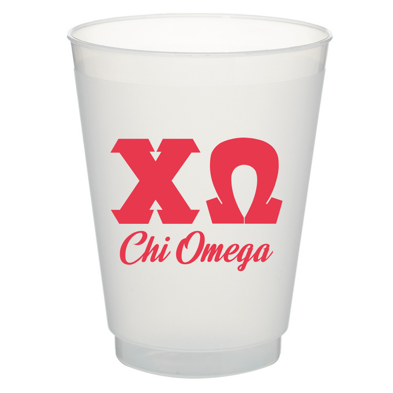 Frost Flex Cups- Chi Omega