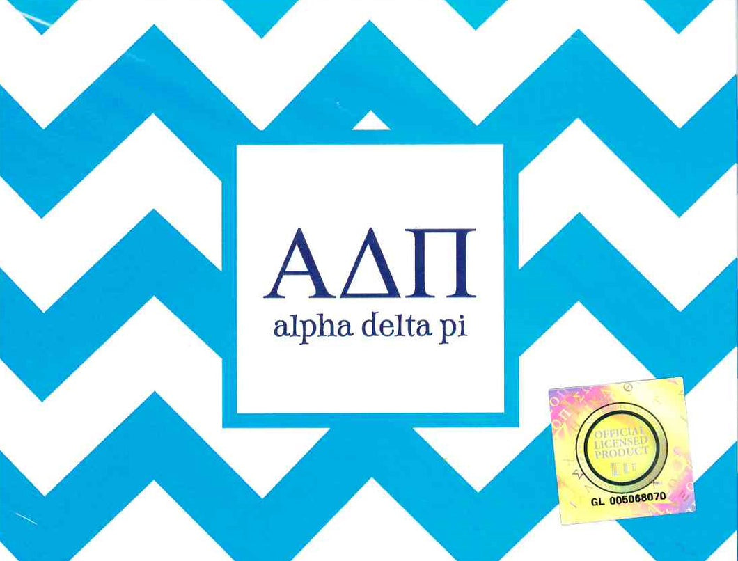 Chevron Notecards - Alpha Delta Pi