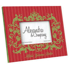 Vintage Paper Frame - Alpha Gamma Delta