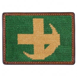 Needlepoint Card Wallet - Lambda Chi Alpha