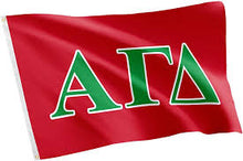 Classic Sorority Letter Flag