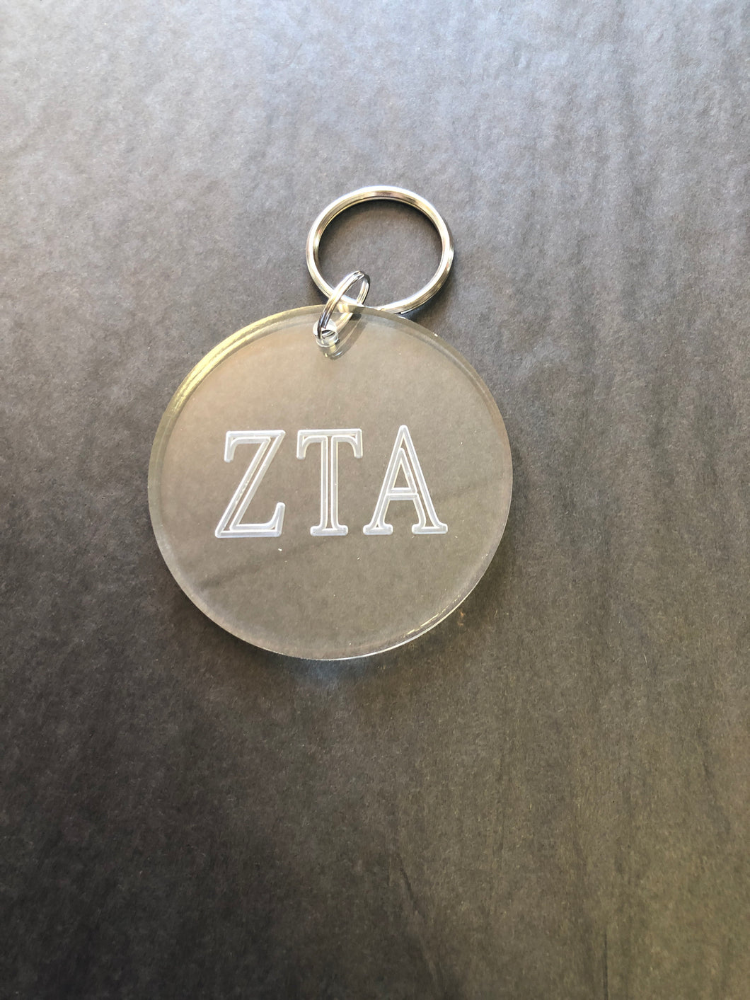 Acrylic Key Chain- Zeta Tau Alpha