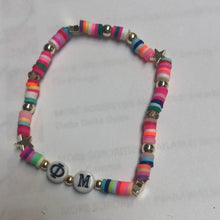 Rainbow Bead Sorority Greek Letters