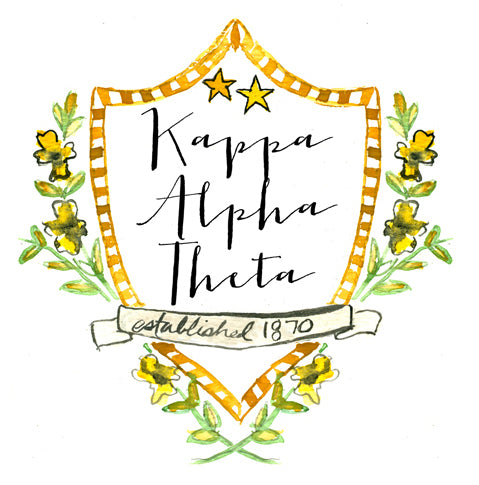 Crest Decal - Kappa Alpha Theta