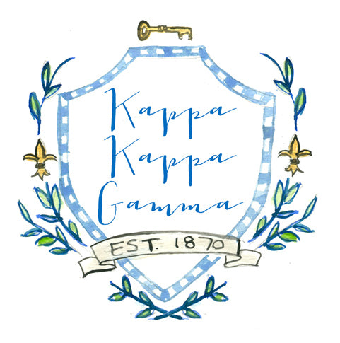 Crest Decal - Kappa Kappa Gamma