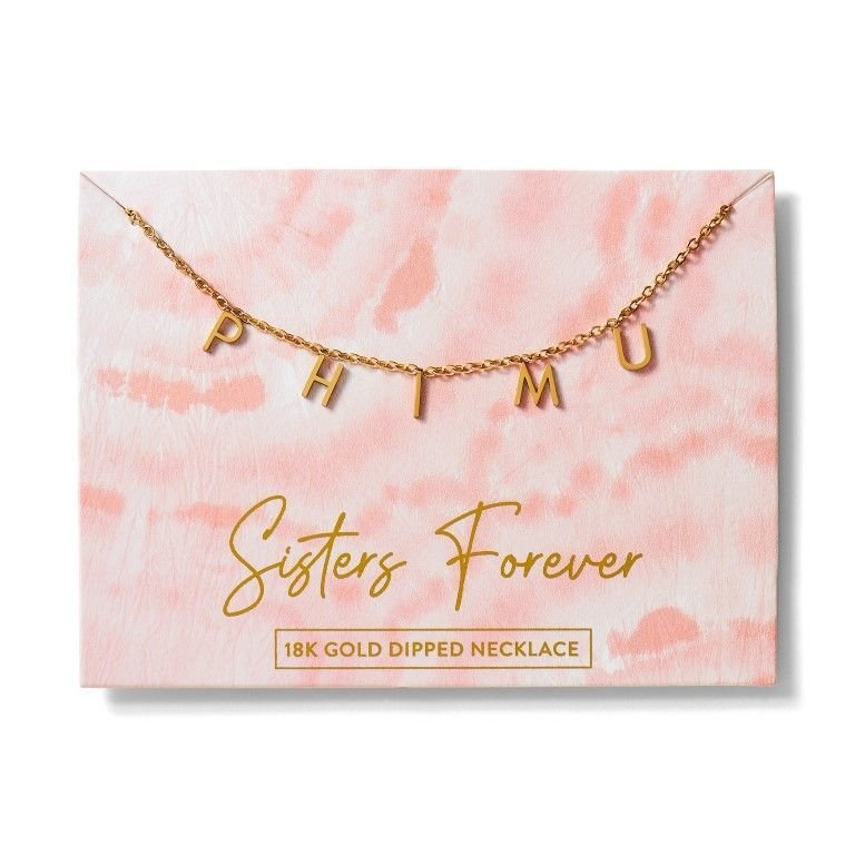Name Necklace- Phi Mu
