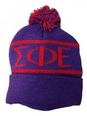 Knit Pom Beanie - Sigma Phi Epsilon