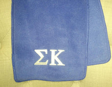 Embroidered Fleece Scarf - Sigma Kappa